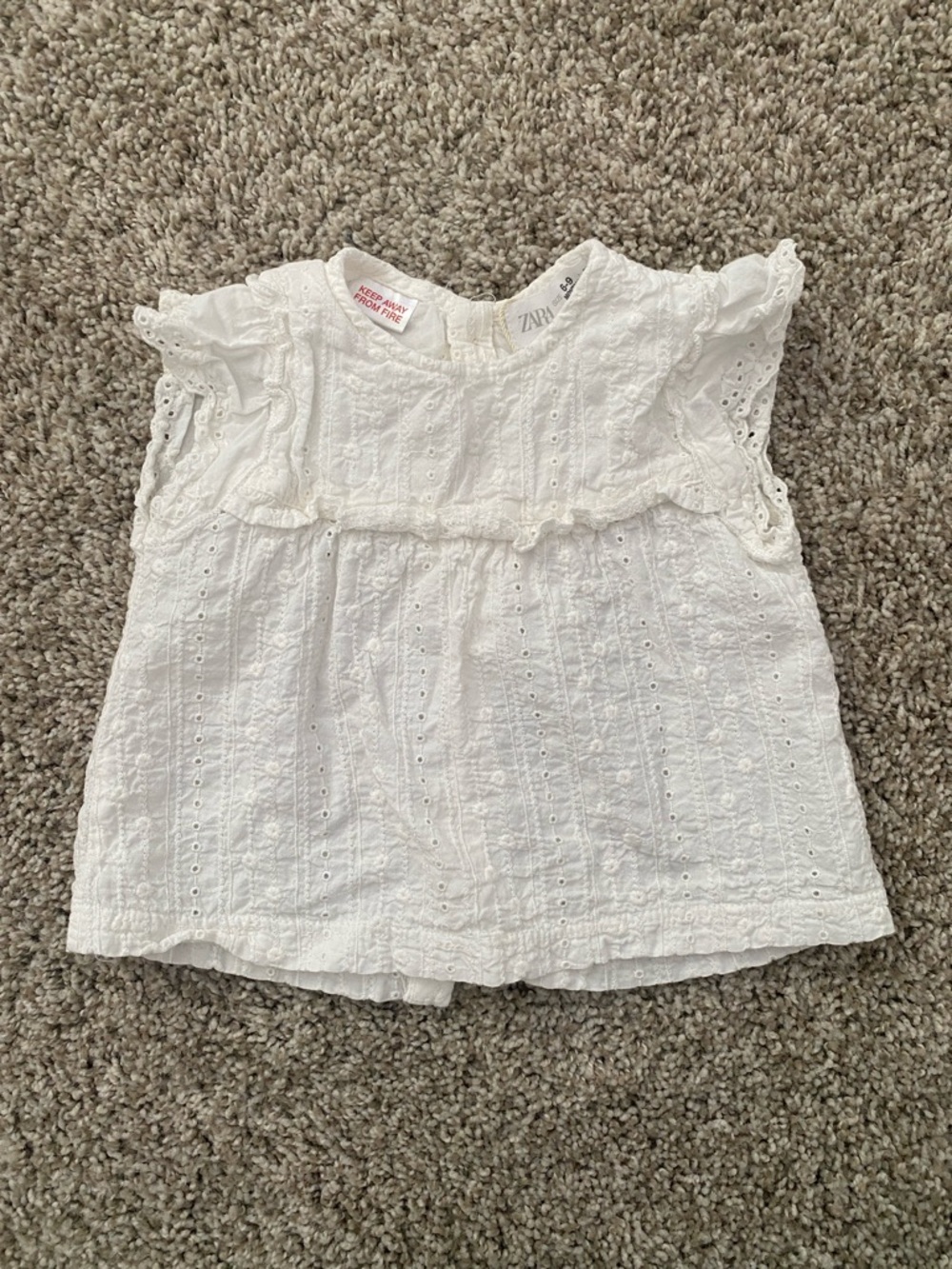 Eyelet Zara Infant Top